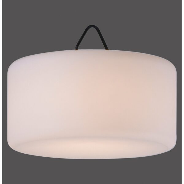 LED-Außen-Pendelleuchte Holly Schwarz  RGB und Warmweiß