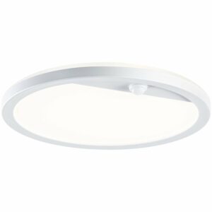 Paulmann LED-Outdoor-Leuchte Lamina rund 230 V mit PIR-Sensor Weiß