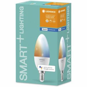 Ledvance Smart+ Bluetooth LED-Lampe Kerzenform E14/5W 470lm Tunable White