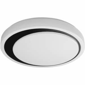 Ledvance Smart+ WiFi Deckenleuchte Orbis Moon Weiß-Schwarz Ø 48 cm Tunable White