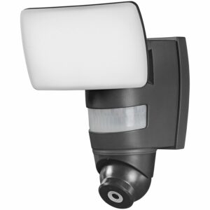 Ledvance Smart+ WiFi LED-Außenstrahler mit Kamera Warmweiß IP44