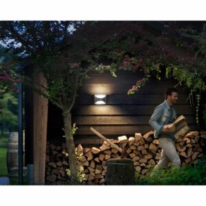 Philips myGarden LED-Außen-Wandleuchte mit Bewegungsmelder Herb