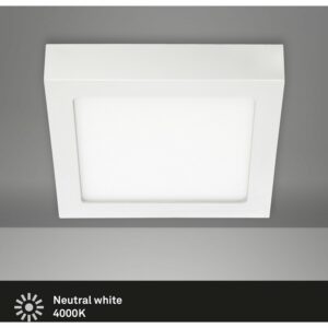 Briloner LED-Decken-& Wandlampe Fire Weiß 12 W