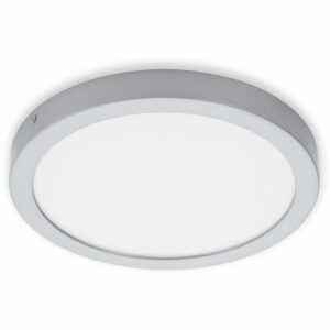 Briloner LED-Decken-& Wandlampe Fire Ø 30 cm Chrom matt