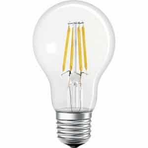 Ledvance Smart+ Bluetooth LED-Lampe Kolbenform E27 / 6 W Filament Klar Dimmbar