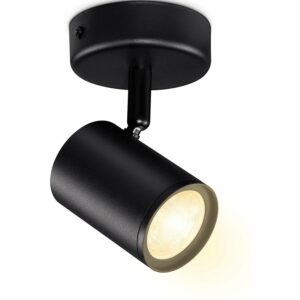 WIZ LED-Deckenleuchte Imageo 1er-Spot Tunable White 345 lm Schwarz