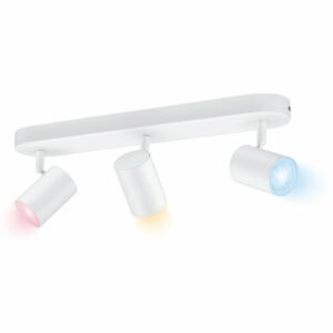 WIZ LED-Deckenleuchte Imageo 3er-Spot Tunable White & Color 1035 lm Weiß