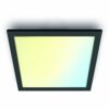 WiZ LED-Panel Quadratisch Tunable White 3400 lm Schwarz 60 cm x 60 cm