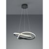 Reality LED-Pendelleuchte Course Schwarz matt