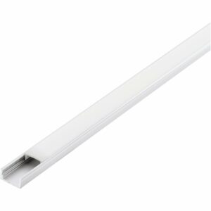 Eglo Alu LED-Aufbauprofil Weiß Diffuser Surface Profil 1 Länge 1000 mm