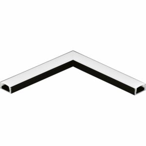 Eglo Alu Eckverbinder für LED-Aufbauprofil 1 Schwarz Corner Connector