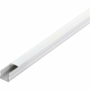 Eglo Alu LED-Aufbauprofil Weiß Diffuser Surface Profil 2 Länge 2000 mm
