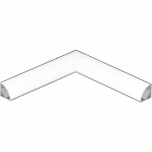 Eglo Alu Eckverbinder Links für LED-Eckprofil 1 Alufarben Corner Connector