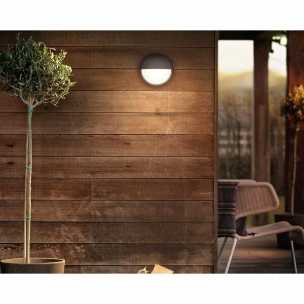 Philips myGarden LED-Außenwandleuchte Capricorn Anthrazit