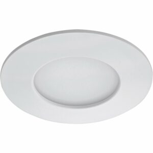 Briloner LED-Einbauleuchte Weiß H: 3 cm Ø: 8