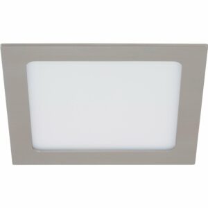 Briloner LED-Einbauleuchte Nickel matt H: 2