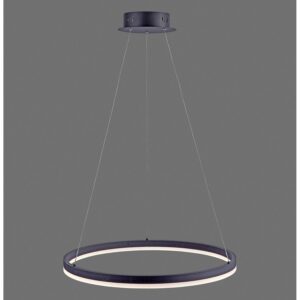 Paul Neuhaus LED-Pendelleuchte Titus Anthrazit Ø 60 cm