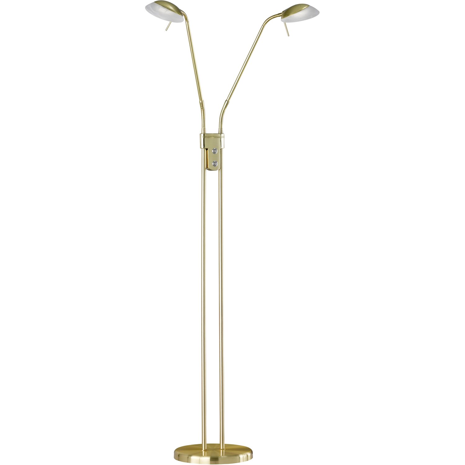 Fischer & Honsel LED-Stehleuchte Pool TW 2x 5 W Gold 1100 lm