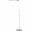 Fischer & Honsel LED-Stehleuchte Nami 1x 6 W Nickel 730 lm