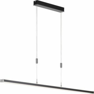 Fischer & Honsel LED-Pendelleuchte Vitan TW 1x 23 W Schwarz 5700 lm