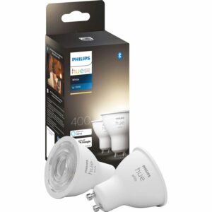 Philips Hue LED-Leuchtmittel GU10 White 2 x 400 lm 5