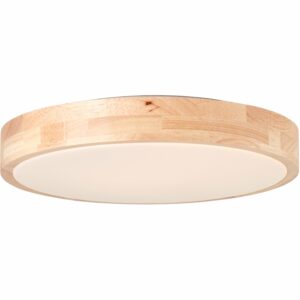 Brilliant LED-Deckenleuchte Moreen 34 cm Holz FSC®