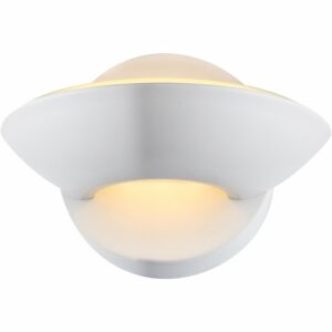 Globo LED-Wandleuchte SAMMY Weiß