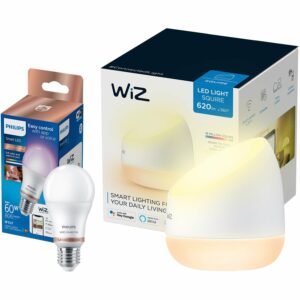 WiZ Tischleuchte Squire inkl. Philips E27 LED-Lampe
