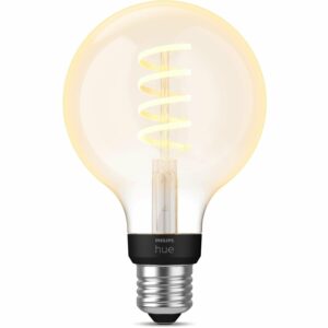 Philips Hue LED-Leuchtmittel White Ambiance E27 Einzelpack G93 Filament 550 lm