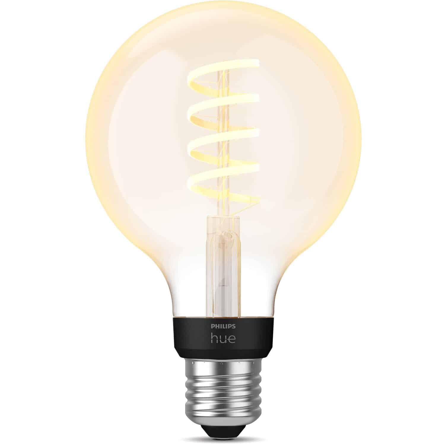Philips Hue LED-Leuchtmittel White Ambiance E27 Einzelpack G93 Filament 550 lm