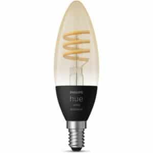 Philips Hue LED-Leuchtmittel White Ambiance E14 Einzelpack Filament Kerze