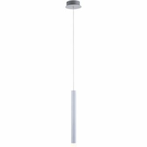 Leuchten Direkt LED-Pendelleuchte Bruno 1-flammig Aluminium 12 x 120 cm