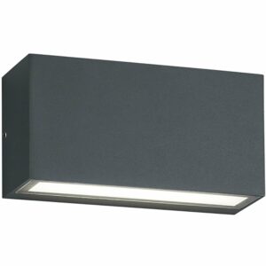 Trio LED-Wandleuchte Trent 50 mm x 140 mm x 70 mm Anthrazit