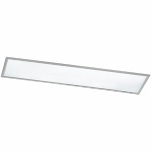 Trio LED Deckenleuchte Griffin Nickel matt 50 mm x 1095 mm x 295 mm