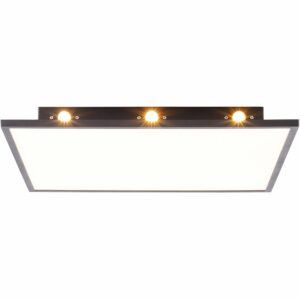 Brilliant LED-Deckenaufbau-Paneel Xception 35 cm x 35 cm Schwarz