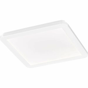 Fischer & Honsel LED-Deckenleuchte Gotland Weiß 17 x 17 cm