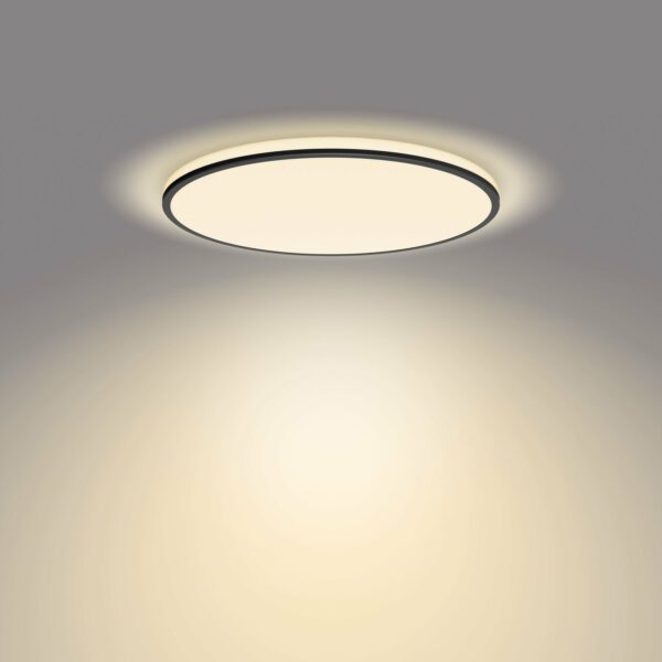 Philips LED-Deckenleuchte Ozziet SceneSwitch Schwarz 2300 lm