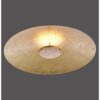 Paul Neuhaus LED-Deckenleuchte Plate Blattgold