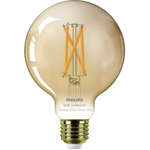 Philips Smart LED-Leuchtmittel 7 W E27 Globe Filament G95 Amber Einzelpack