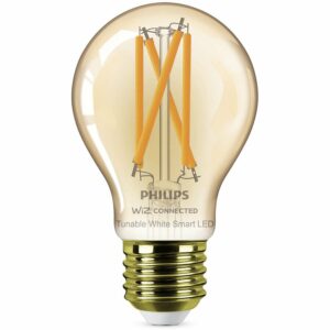 Philips Smart LED-Leuchtmittel 50 W E27 Standardform Filament Amber Einzelpack