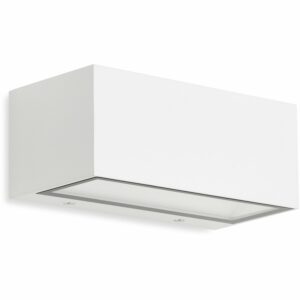 Telefunken LED-Außenleuchte Monaco Weiß 2 x 6 W