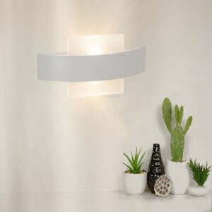 Brilliant LED-Wandleuchte Solution 26 cm Weiß