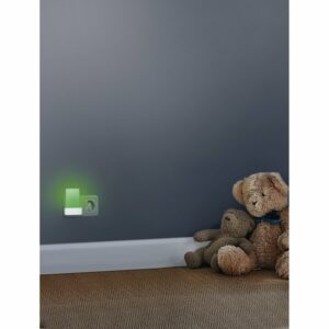 LED-Steckdosenlicht Lunetta Shine RGB Weiß