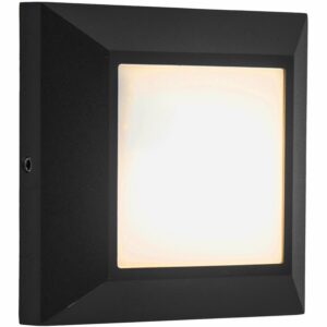 Lutec LED-Außenwandleuchte Helena 1-flammig Schwarz 10