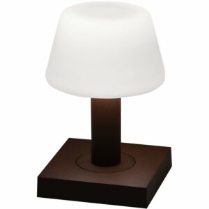 Konstsmide LED-Designer-Tischleuchte Monaco Rostfarben 19 cm x 12