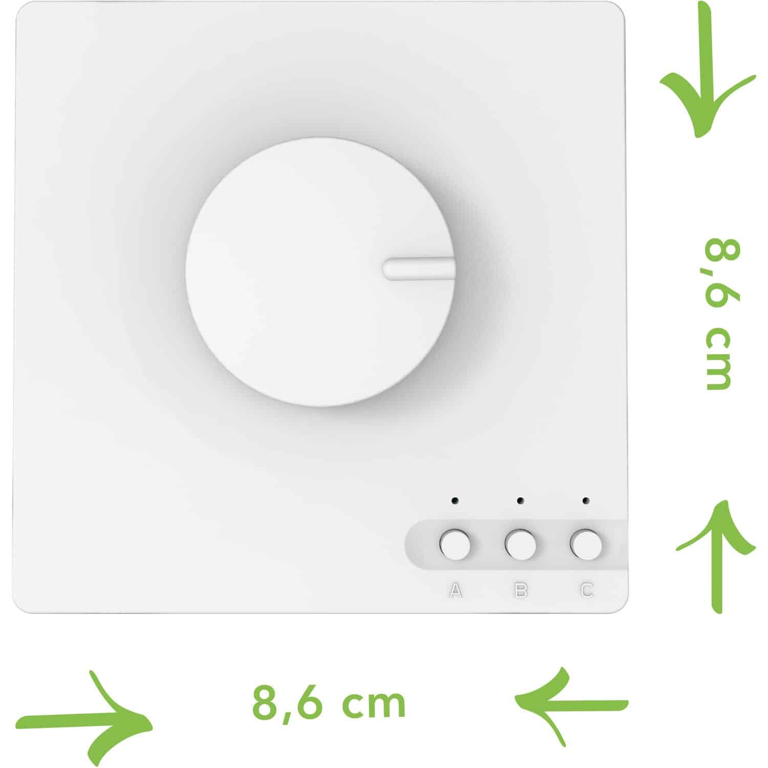 Lutec Schalter Smart Switch Weiß 8