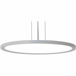 Näve LED-Pendelleuchte Disk Ø 50 cm Weiß