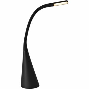 Näve LED-Tischleuchte Mamba 65 cm hoch Schwarz