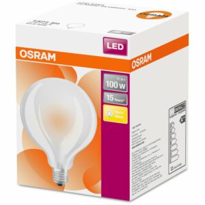 Osram LED-Leuchtmittel E27 Globeform 11 W Warmweiß 1521 lm 13