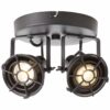 Brilliant LED-Spot 2er Jesper Schwarz